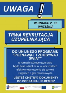 rekrutacja projekt